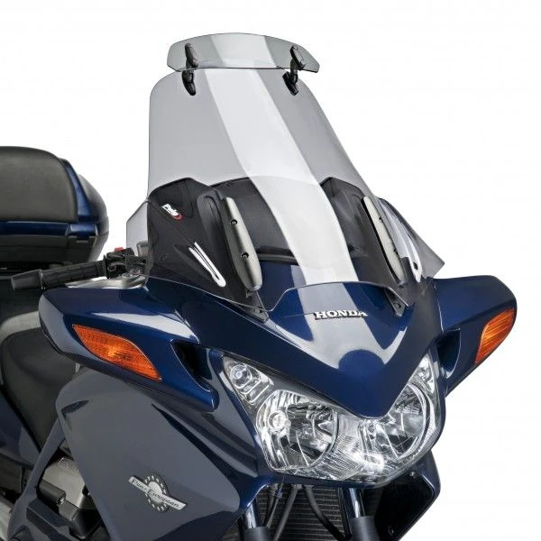 Puig Windscherm Touring + Opzetruitje Licht Getint Honda ST1300 - Afbeelding 2