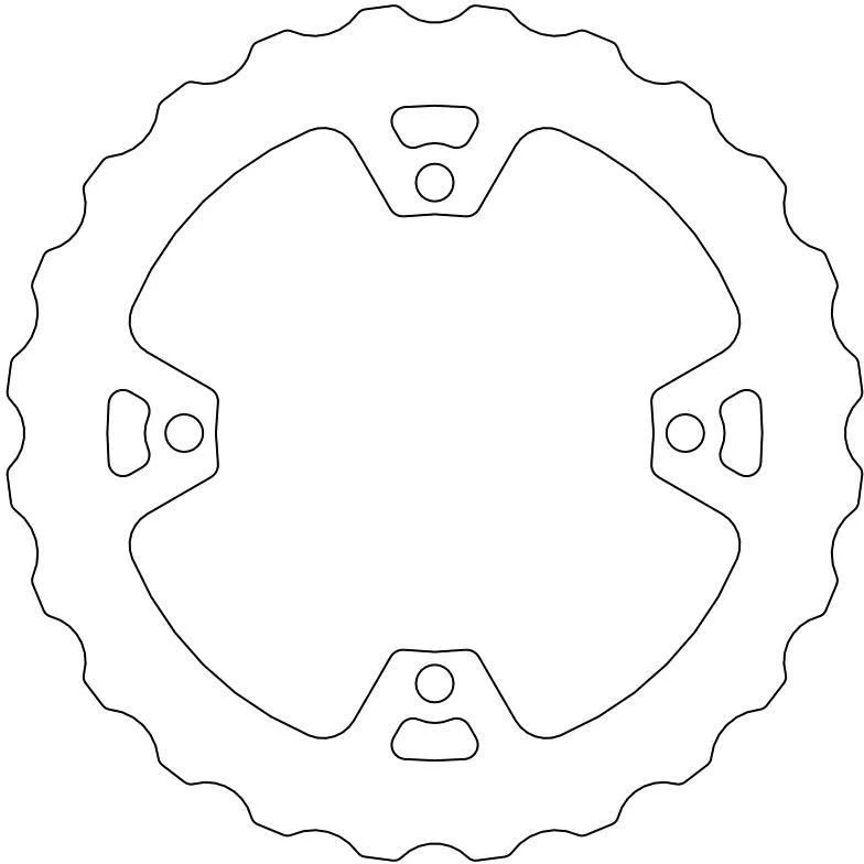 Moto-Master Remschijf 110642 Nitro Mud Fixed 240