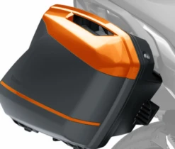 Kawasaki Zijkoffer Deco Streep Oranje