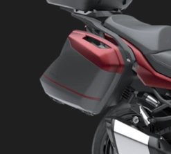 Kawasaki Zijkoffer Cover Metallic Matte Sovereign Red (69E)
