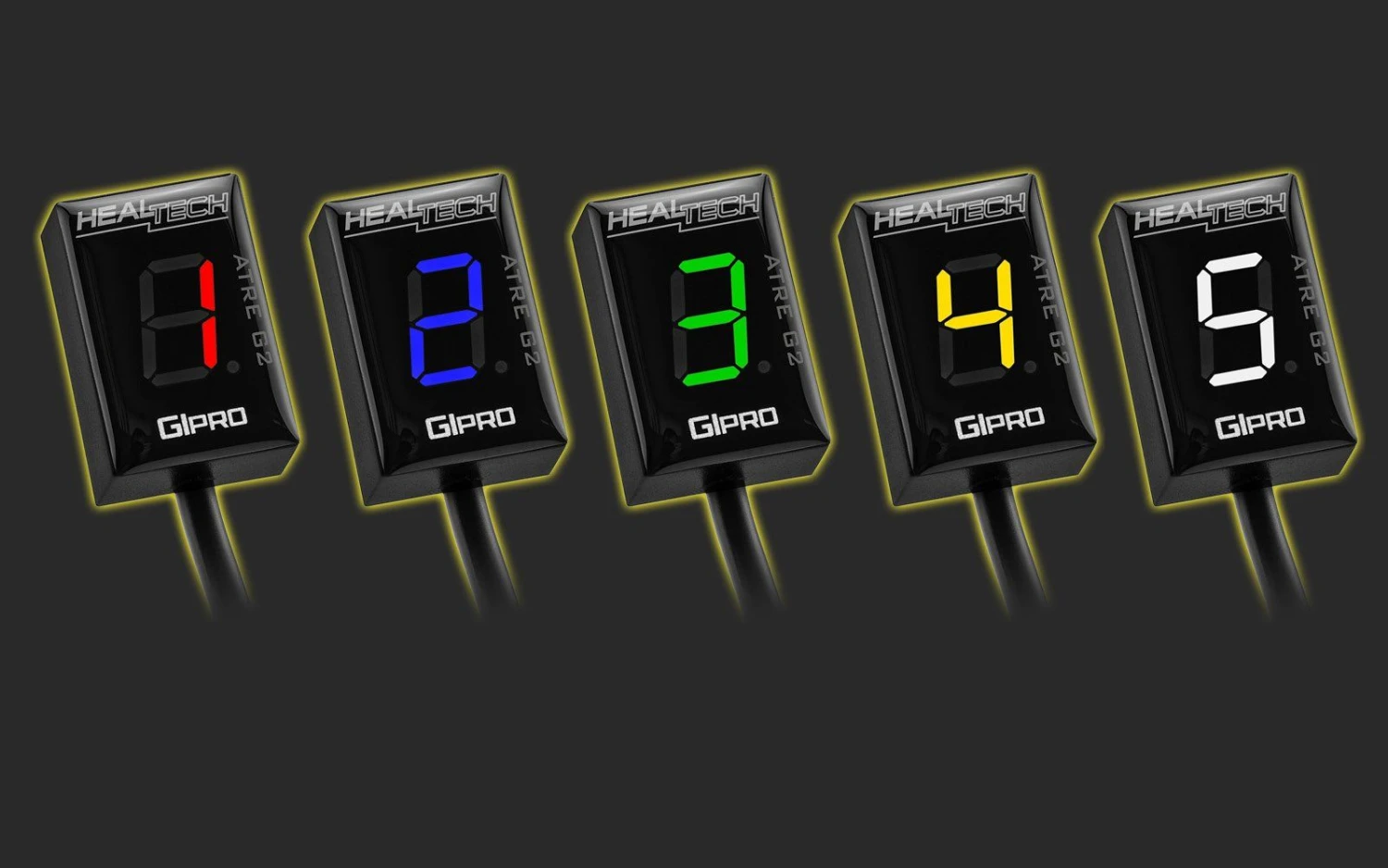 GiPro ATRE G2 Versnellingsindicator Kawasaki-2 - Afbeelding 2