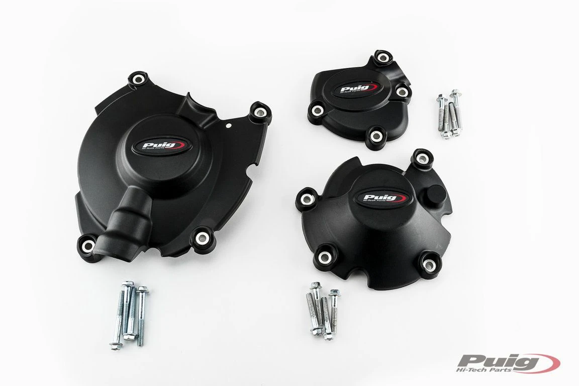 Puig Engine Cover Set 3-delig Yamaha YZF-R1/M (15-)