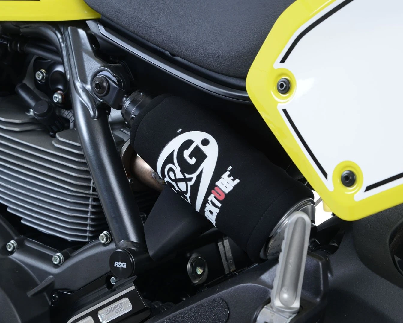 R&G SHOCK19BK Schokdemper Hoes Zwart 286 X 298 MM