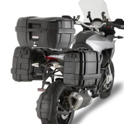 GIVI TRK46BPACK2 Zijkoffer Set Monokey 46L Trekker Zwart