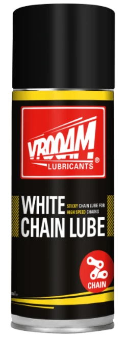 Vrooam Chain Lube White 400ml