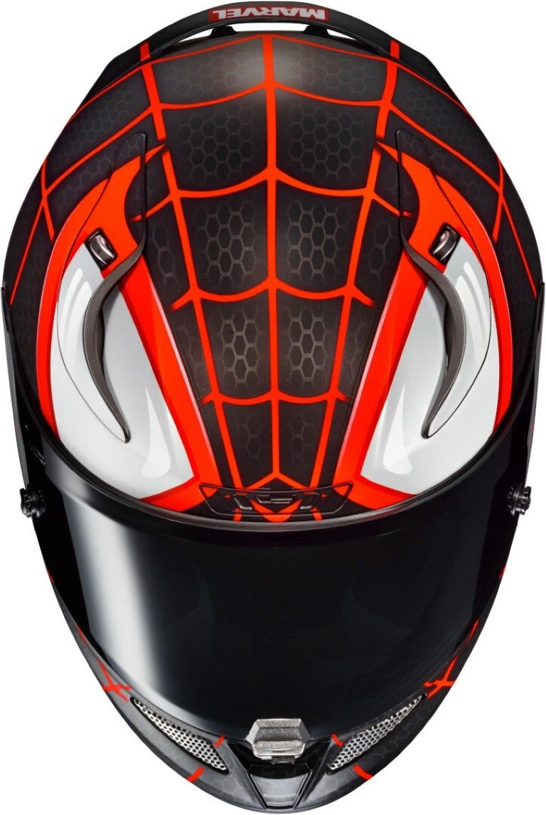 HJC RPHA 11 Spiderman Miles Morales Motorhelm - Afbeelding 4