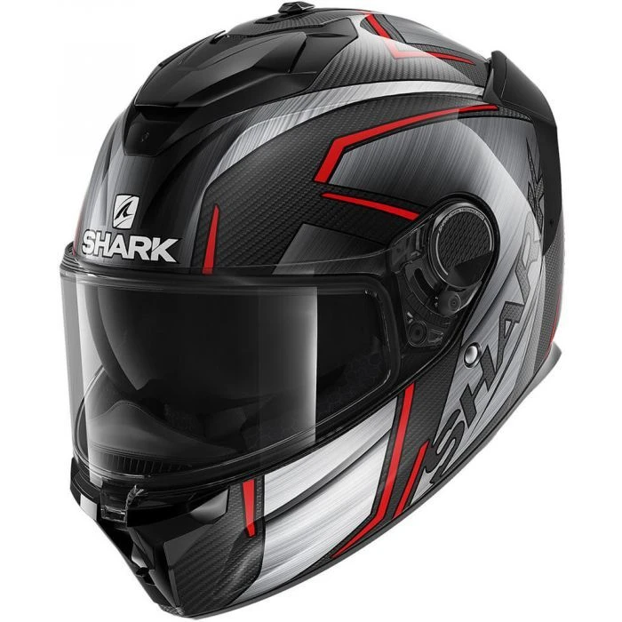 Shark Spartan GT Carbon Kromium Motorhelm - Afbeelding 3