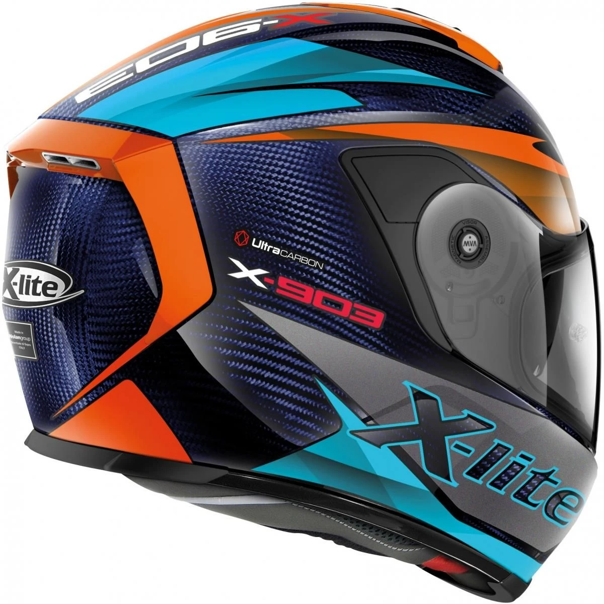 X-Lite X-903 Ultra Carbon Nobiles Motorhelm - Afbeelding 2